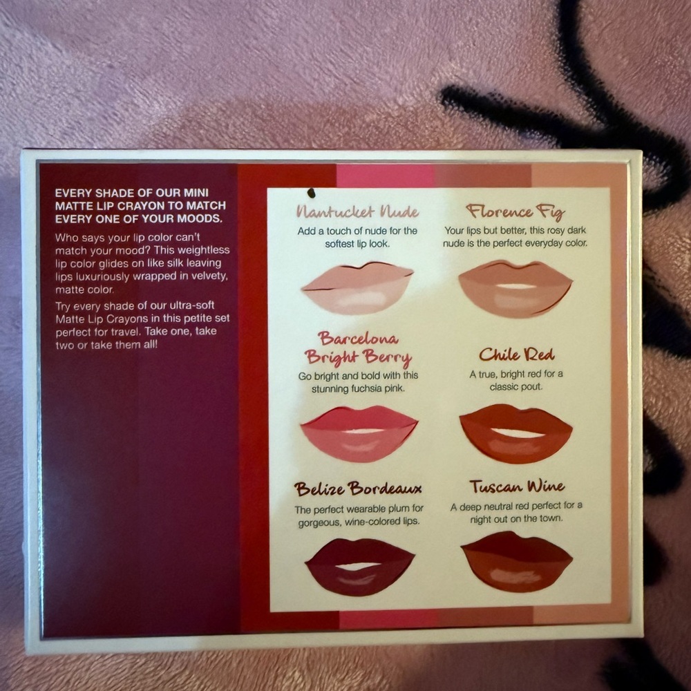 treStiQue A Matte For Every Mood Lip Crayon Set - Picture 2 of 4